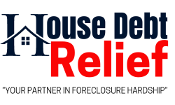 House Debt Relief logo with the tagline: "Your Partner in Foreclosure Hardship".